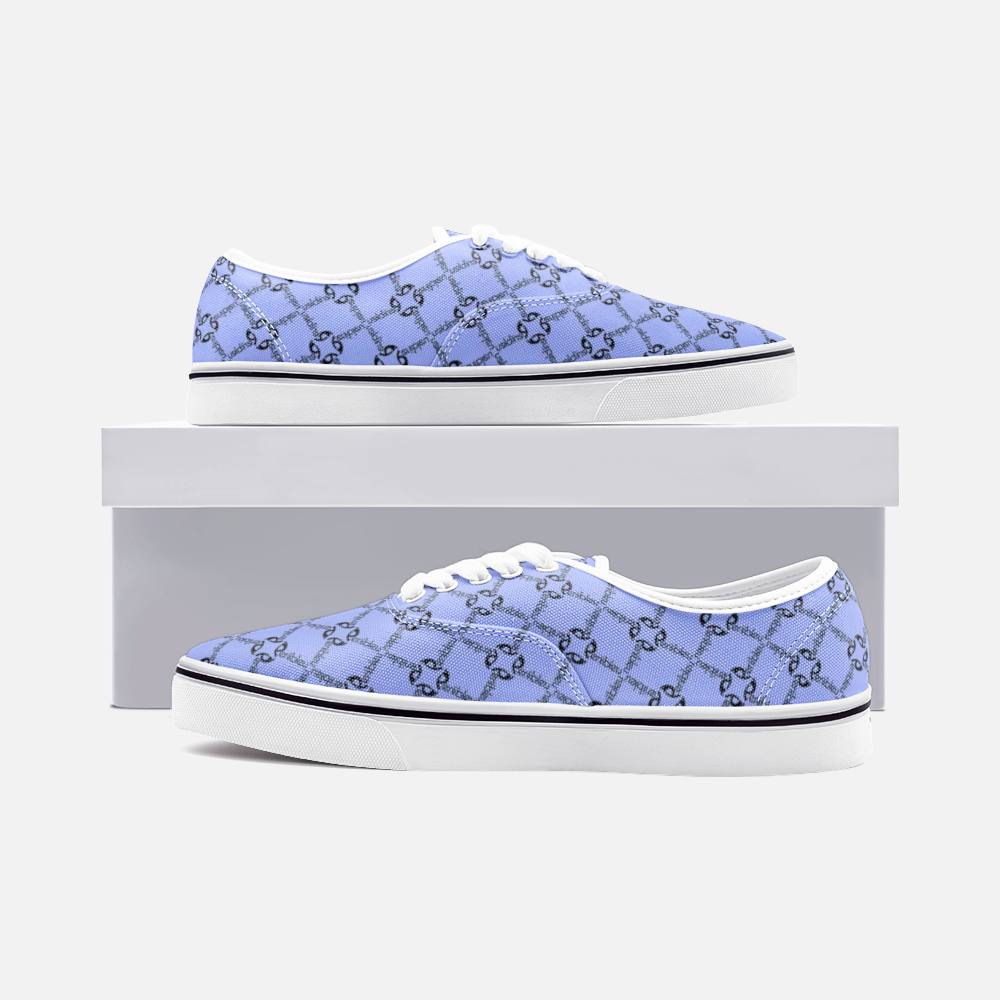 Periibleu Positivity Canvas Sneakers - Periibleu