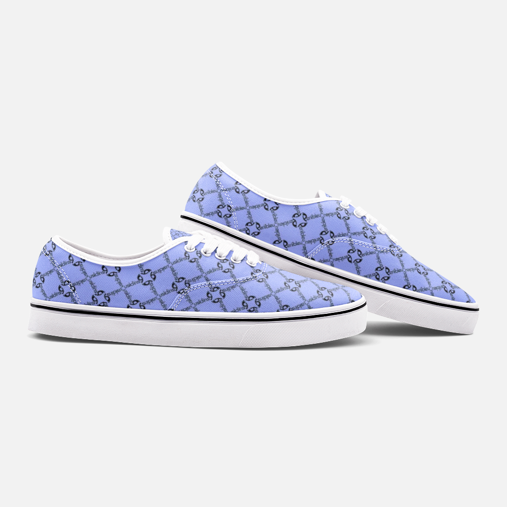 Periibleu Positivity Canvas Sneakers - Periibleu