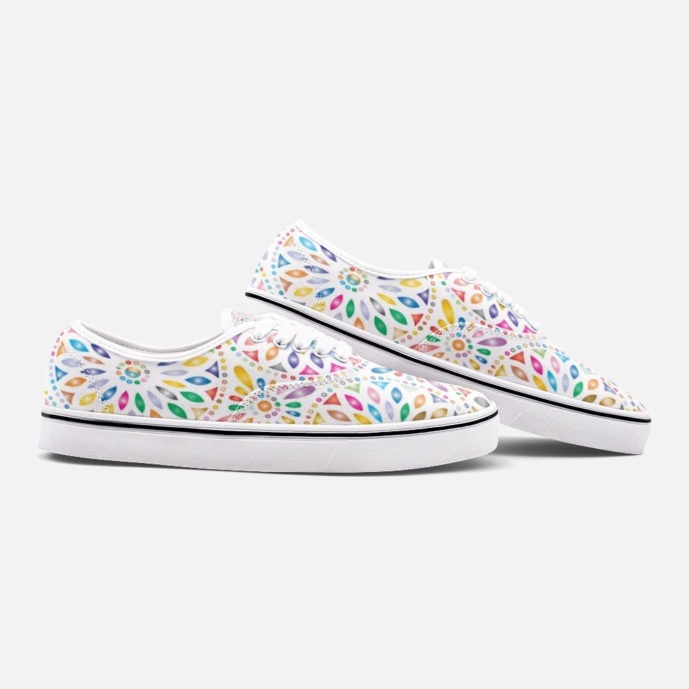 Periibleu Jewels Canvas Sneakers - Periibleu