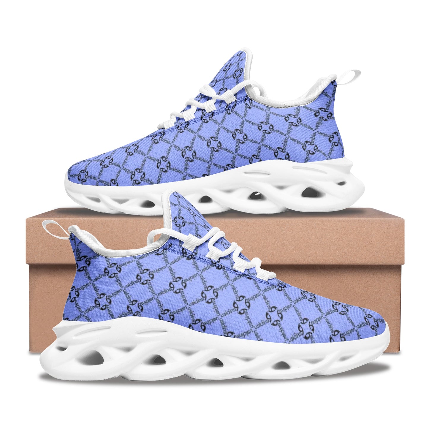 Periibleu Positivity Bounce Sneakers - Periibleu