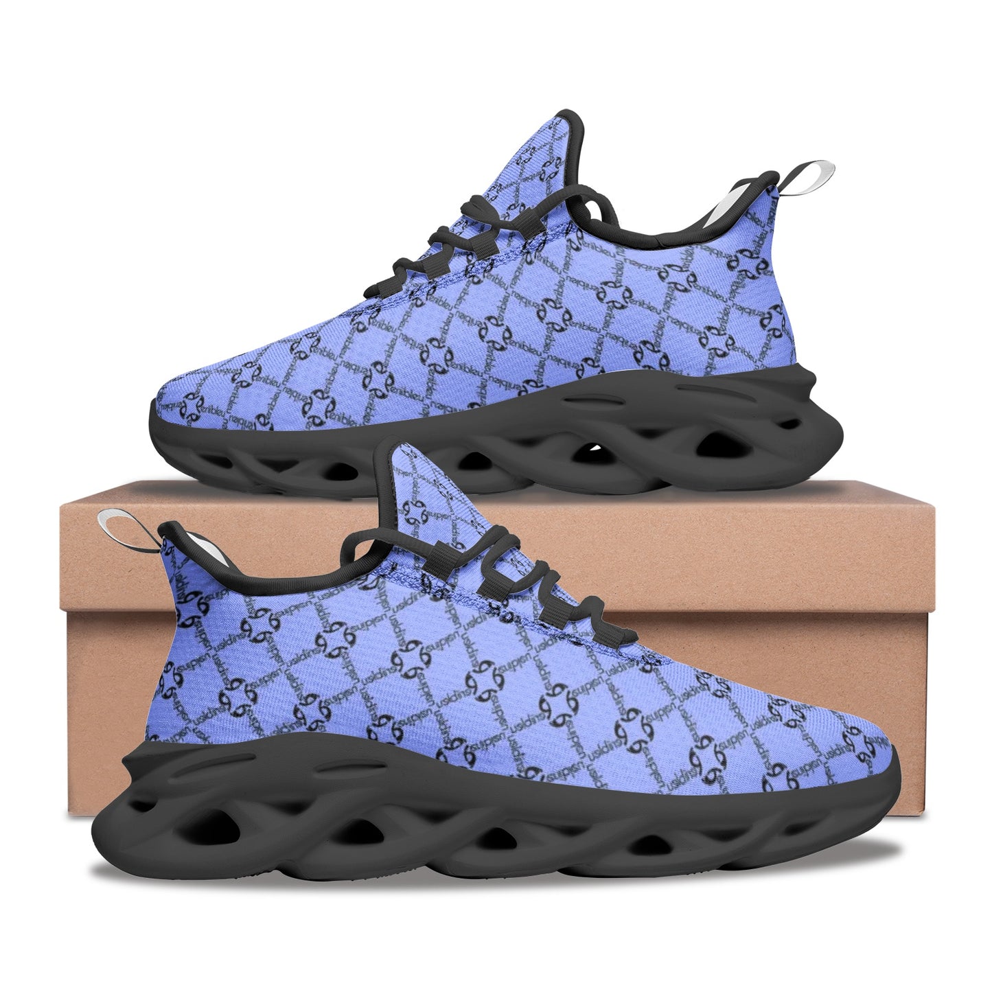 Periibleu Positivity Bounce Sneakers - Periibleu