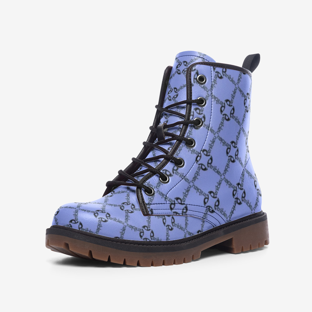 Periibleu Casual Combat Boots - Periibleu