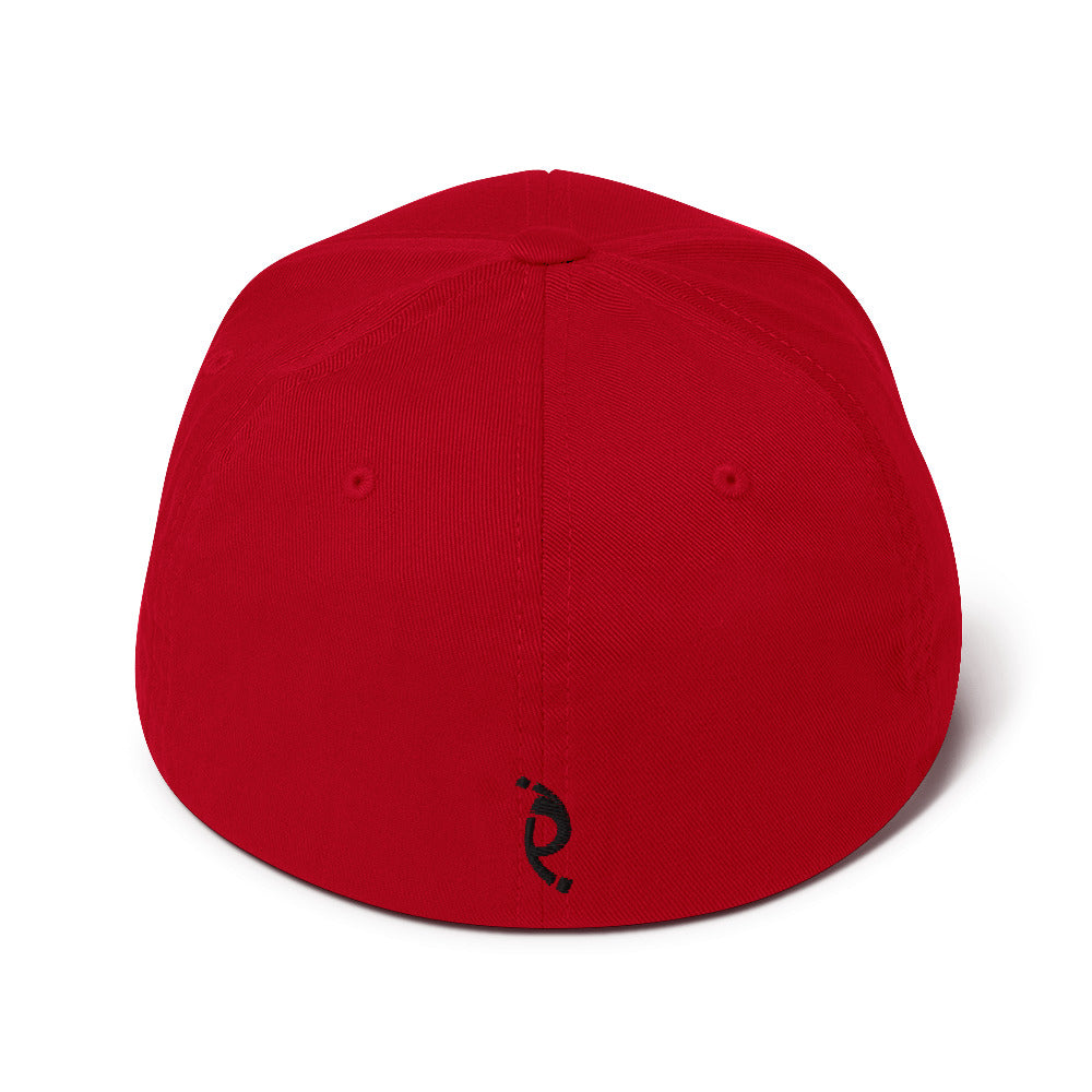 Periibleu Positivity Closed Back Twill Cap - Periibleu