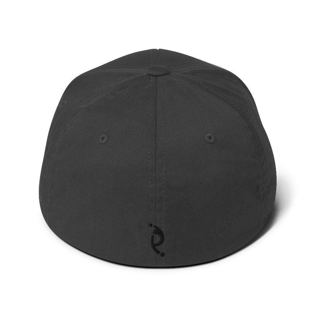 Periibleu Positivity Closed Back Twill Cap - Periibleu