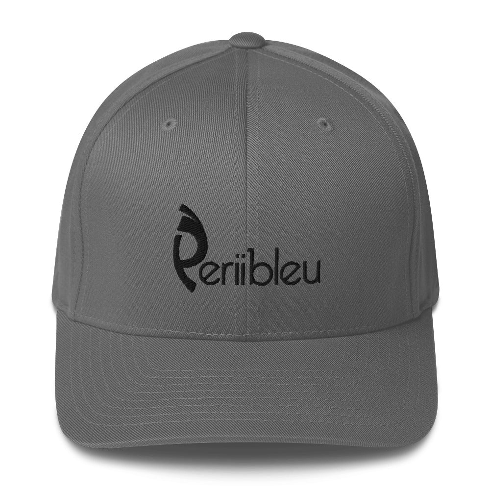 Periibleu Positivity Closed Back Twill Cap - Periibleu
