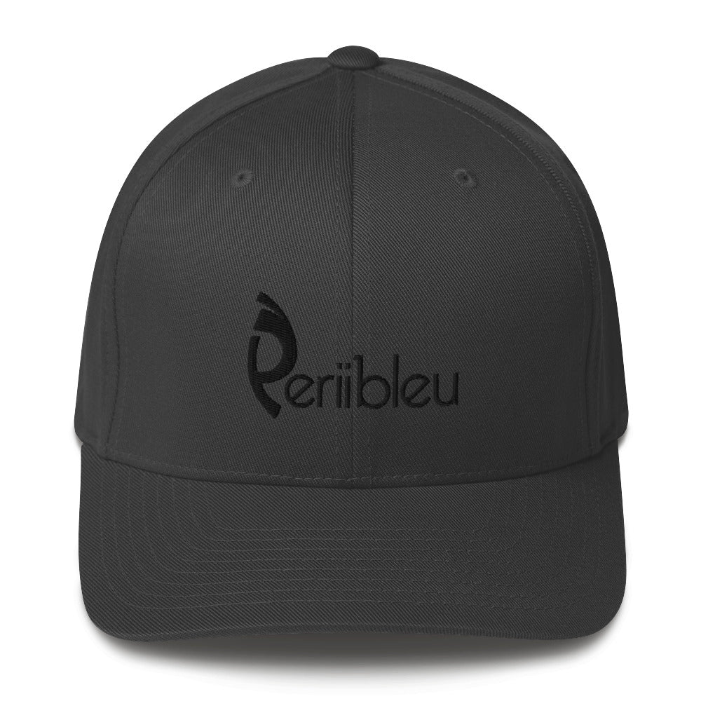 Periibleu Positivity Closed Back Twill Cap - Periibleu