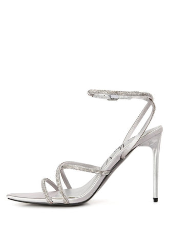 Just My Time To Shine Embellished Stiletto Sandals