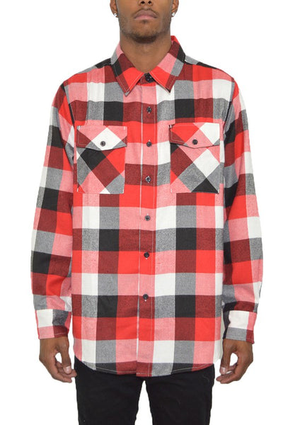 Confident Casual Checkered Flannel Shirt