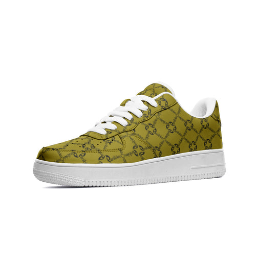 Periibleu Gold Optimism Sneakers - Periibleu