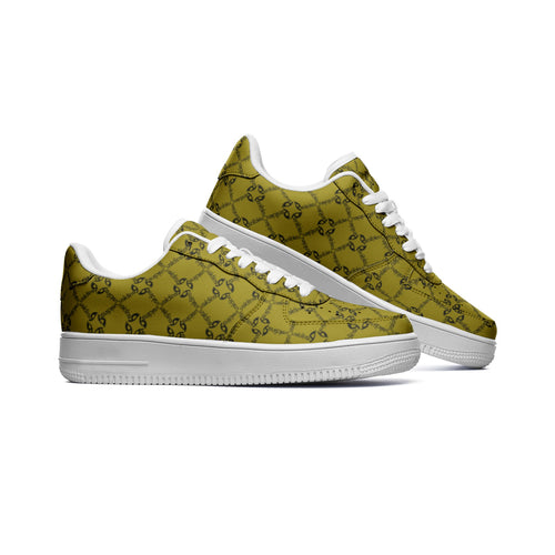 Periibleu Gold Optimism Sneakers - Periibleu