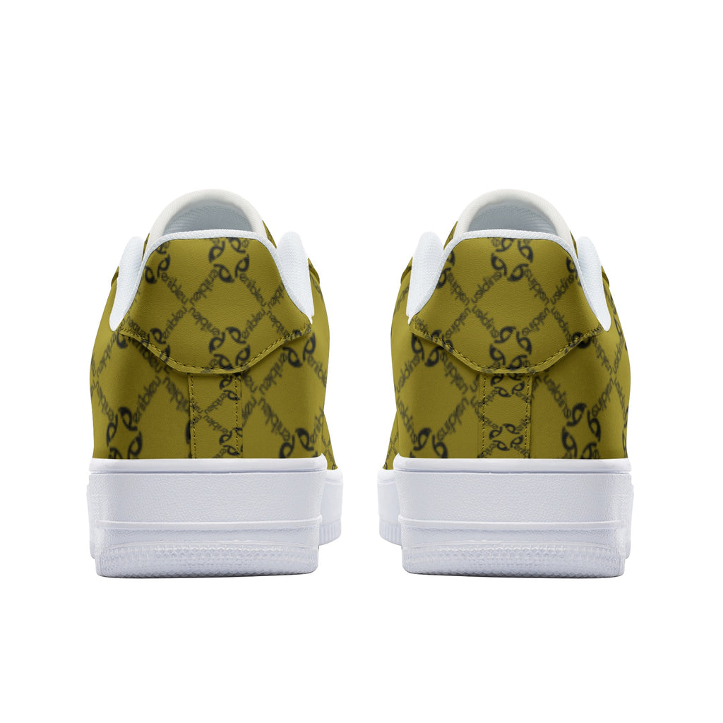 Periibleu Gold Optimism Sneakers - Periibleu
