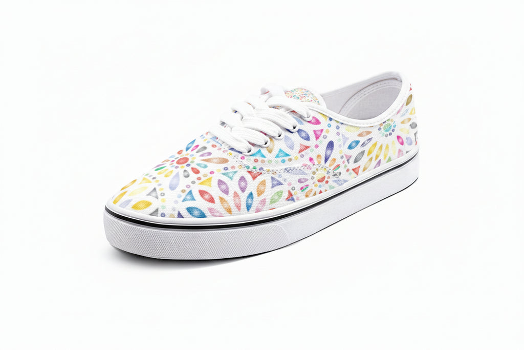 Periibleu Jewels Canvas Sneakers - Periibleu