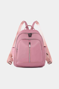 Vertical Mid Zipper Backpack