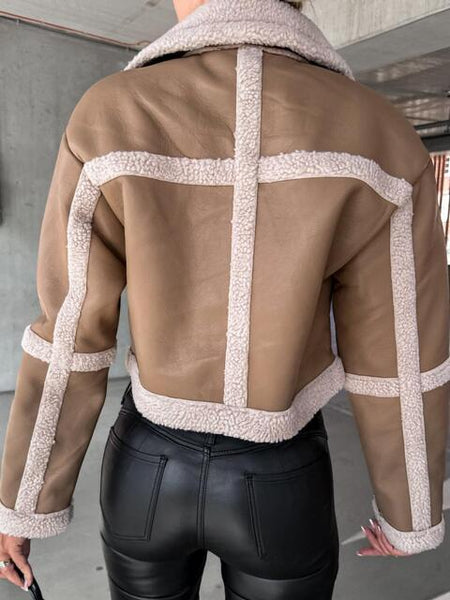 Fashionista Buckle Cropped Jacket