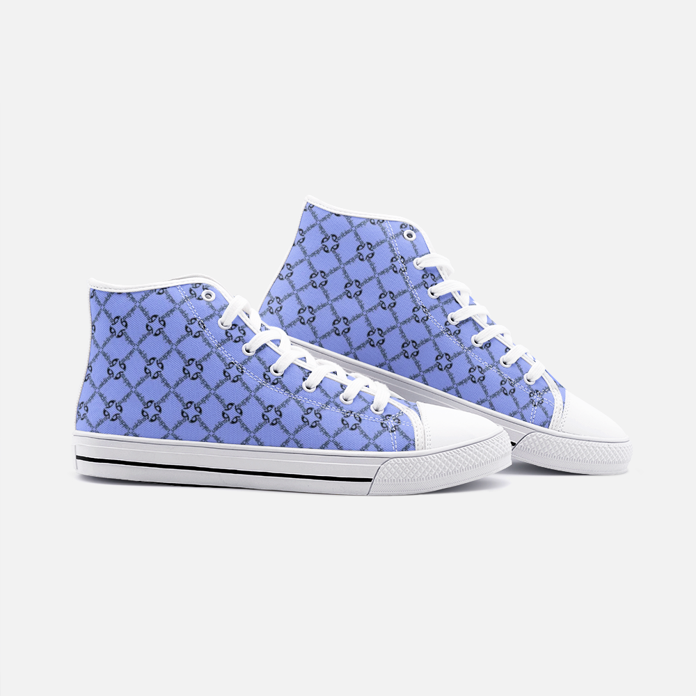 Periibleu Positivity High Top Sneakers - Periibleu