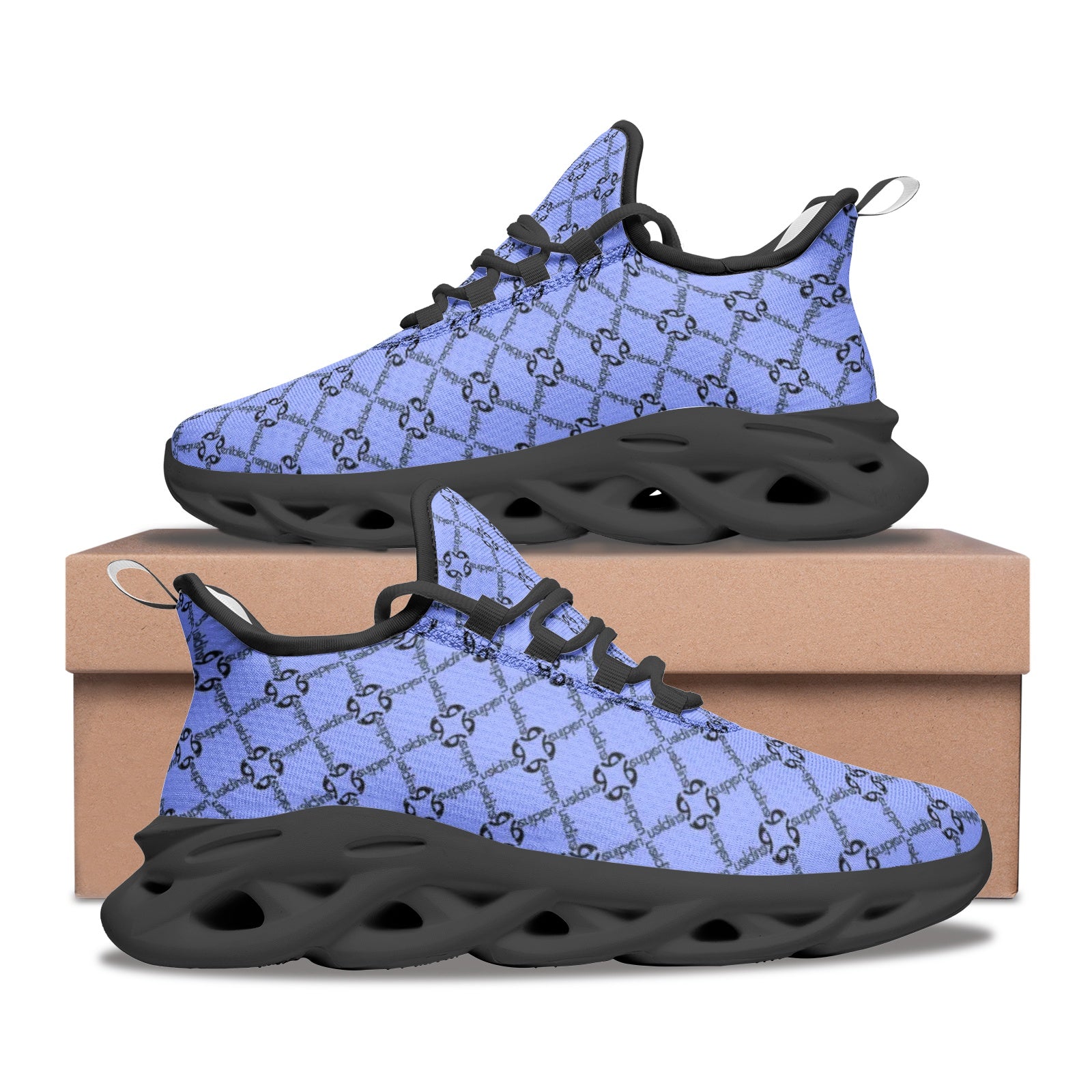 Periibleu Positivity Bounce Sneakers - Periibleu