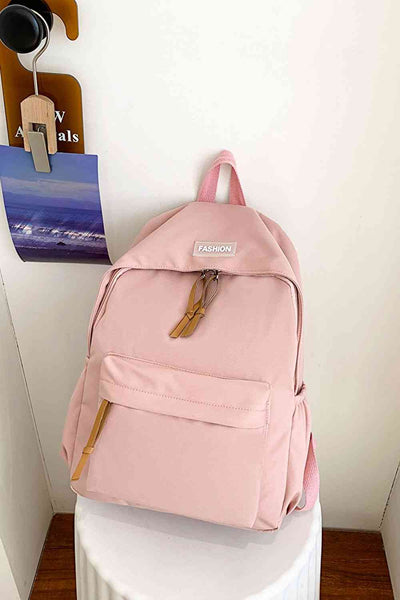 Carry All Multi Pocket Solid Backpack