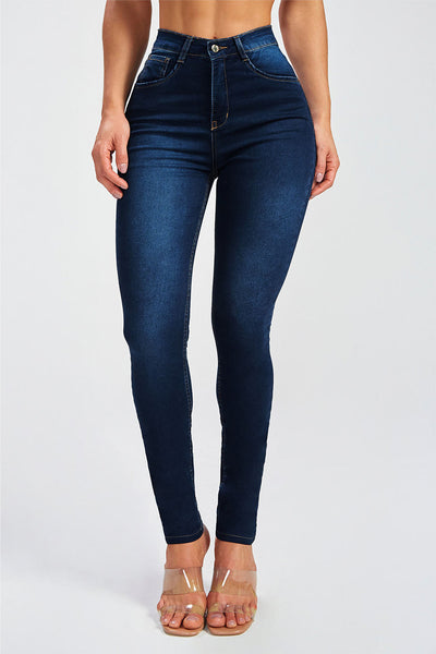 Going Out High Waisted Skinny Jeans