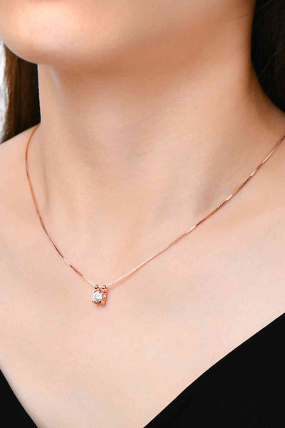 Reflection Moissanite Necklace