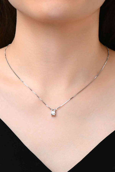 Reflection Moissanite Necklace