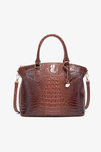 Dragon Faux Leather Handbag