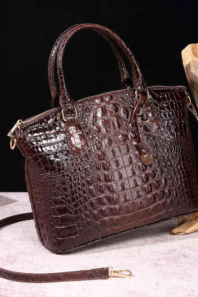 Dragon Faux Leather Handbag